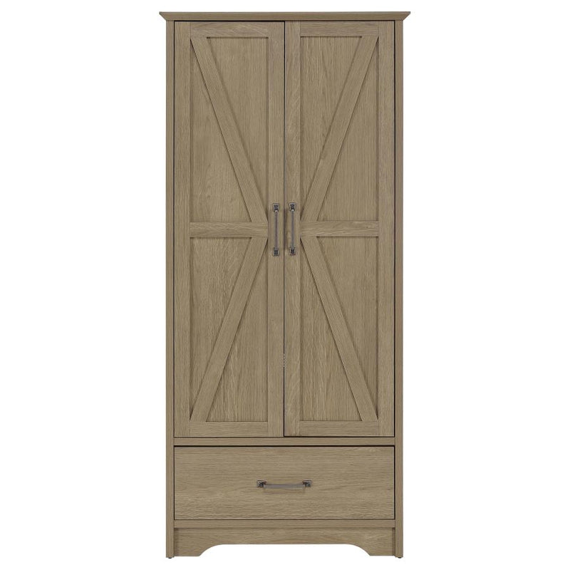 Arvida 2-door Bedroom Wardrobe Storage Cabinet Armoire