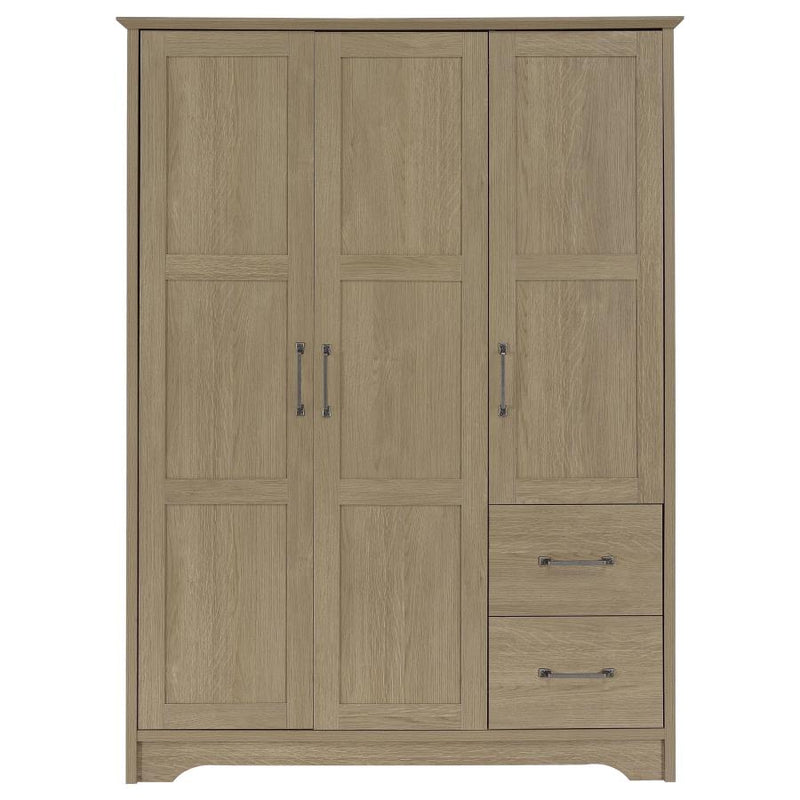 Canova 3-door Bedroom Wardrobe Storage Cabinet Armoire