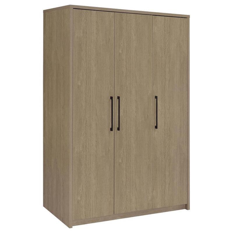 Cerda 3-door Bedroom Wardrobe Storage Cabinet Armoire