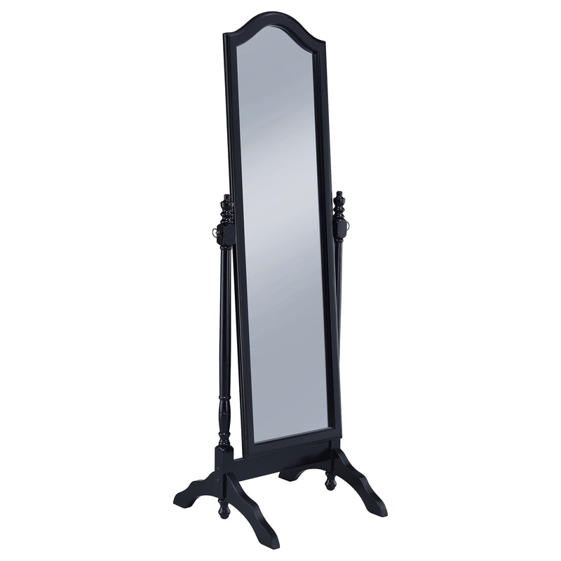 Cabot Espejo de pie ajustable de cuerpo entero de madera