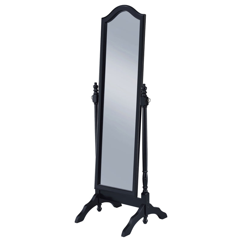 Cabot Espejo de pie ajustable de cuerpo entero de madera