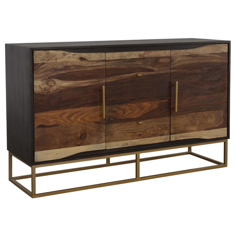 Zara 2-door 57-inch Wood Accent Storage Cabinet