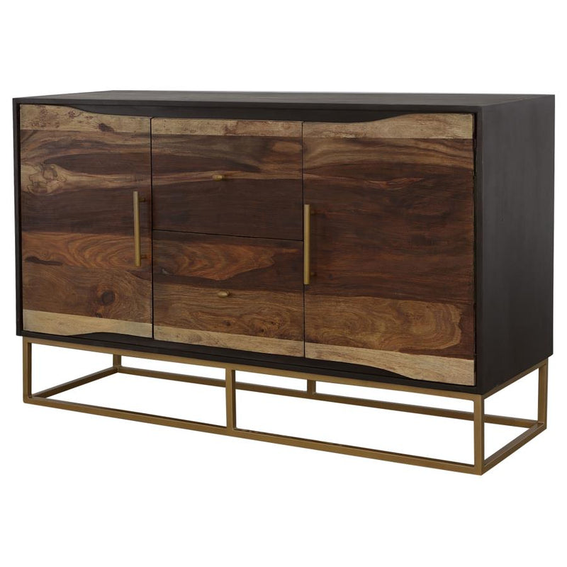 Zara 2-door 57-inch Wood Accent Storage Cabinet
