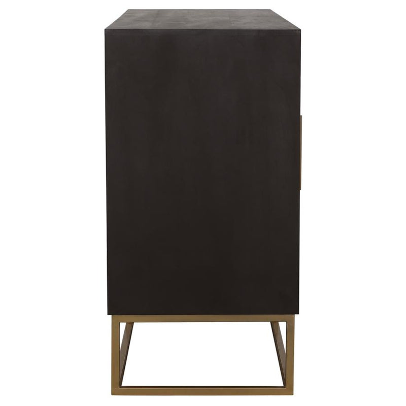 Zara 2-door 57-inch Wood Accent Storage Cabinet