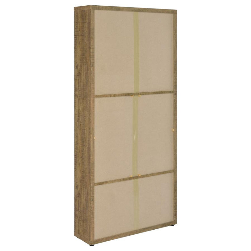 Hawthorne 3-shelf Glass Door Tall Cabinet with Drawers