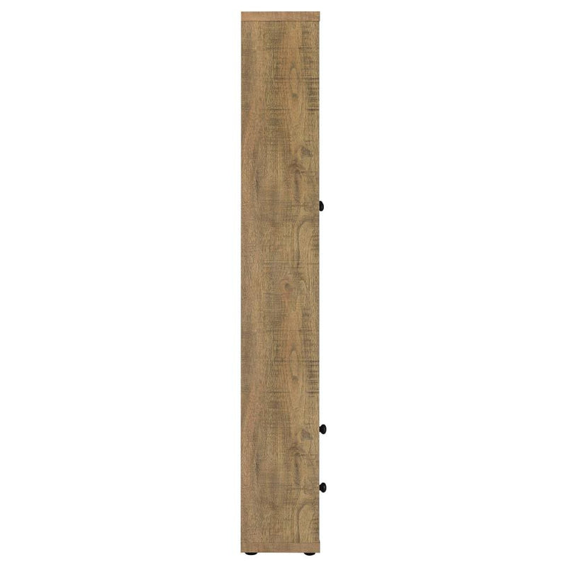 Hawthorne 3-shelf Glass Door Tall Cabinet with Drawers