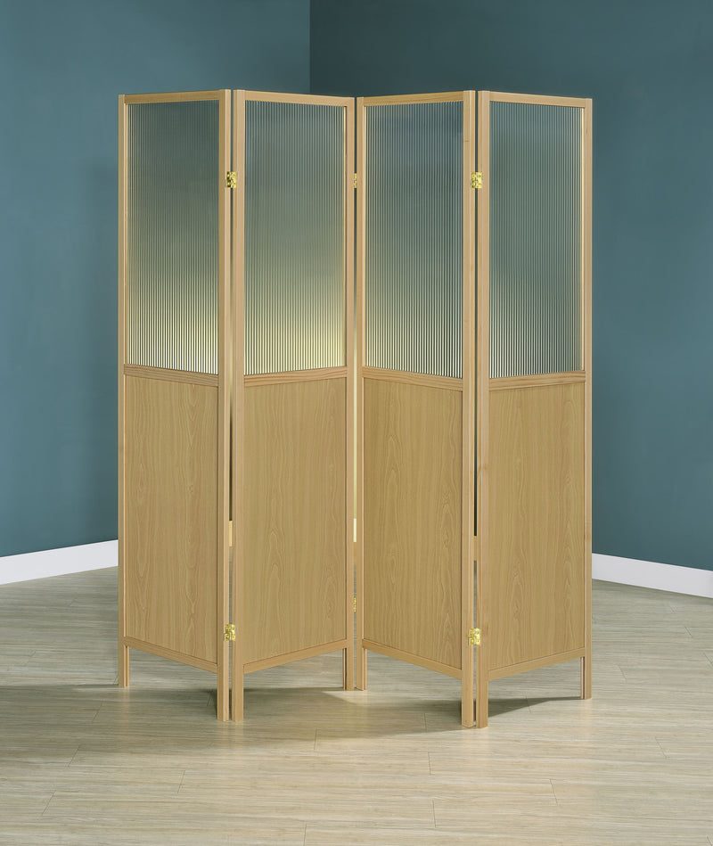 Mattison 4-Panel Room Divider Folding Shoji Screen
