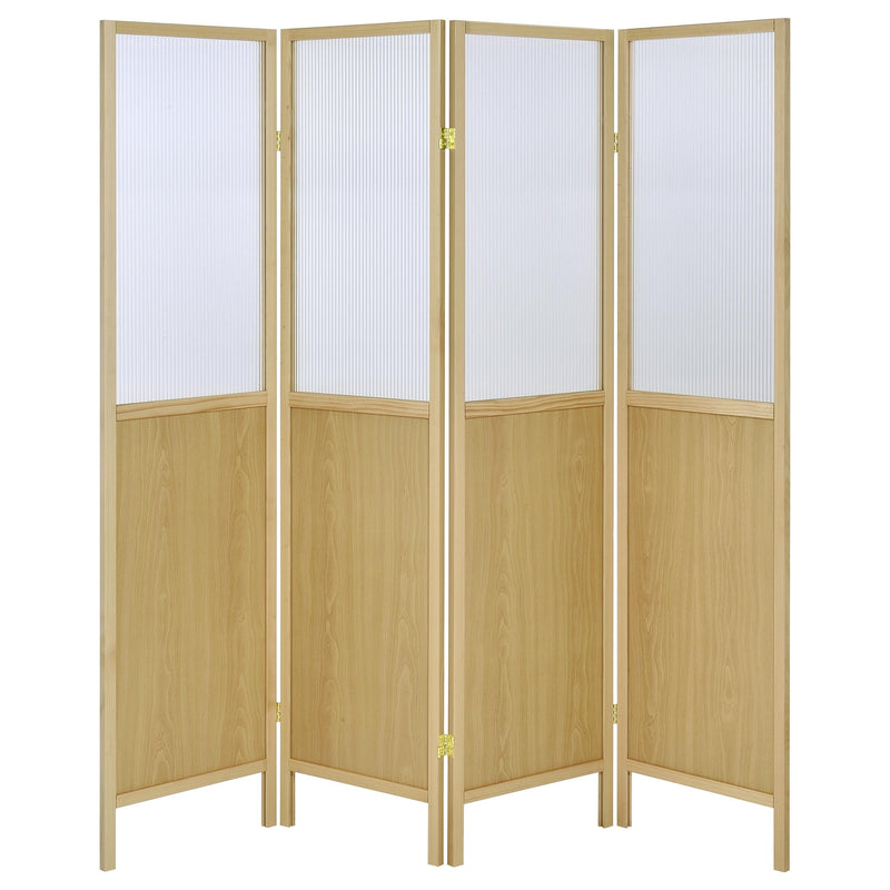 Mattison 4-Panel Room Divider Folding Shoji Screen