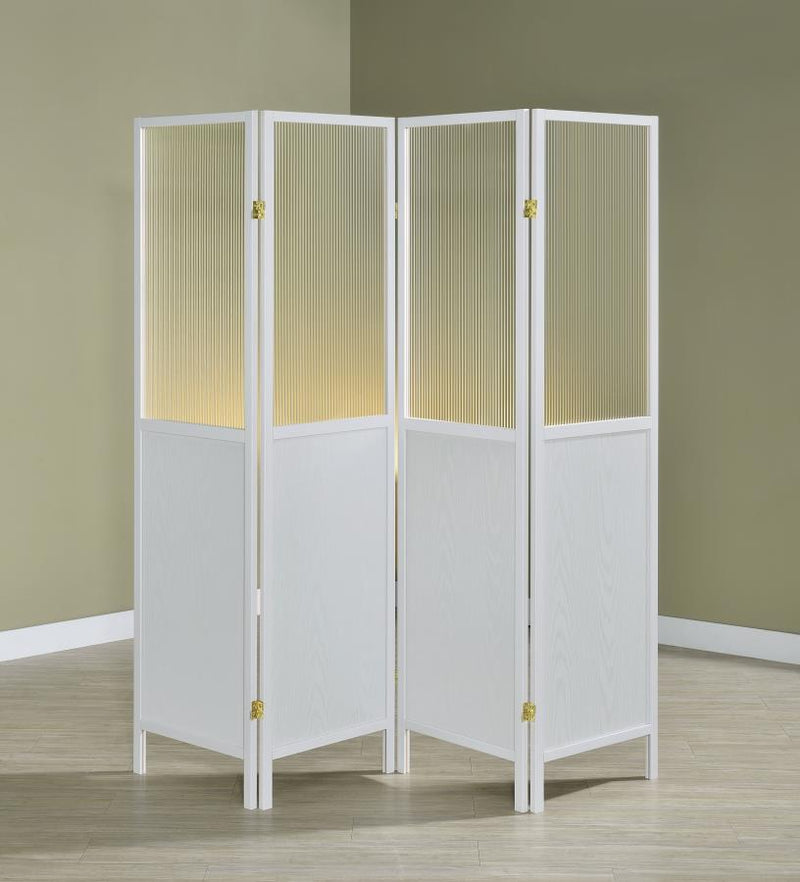 Mattison 4-Panel Room Divider Folding Shoji Screen