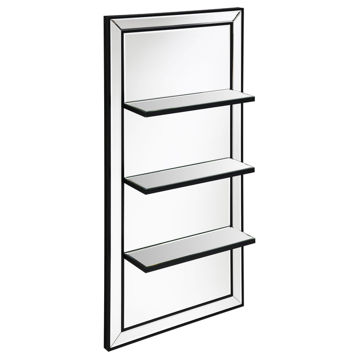 Oriel 3-Shelf Rectangle Wall Mirror