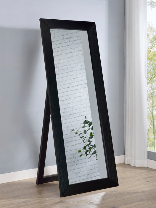 Cadence Tempered Glass  Length Mirror Grey Washed Oak
