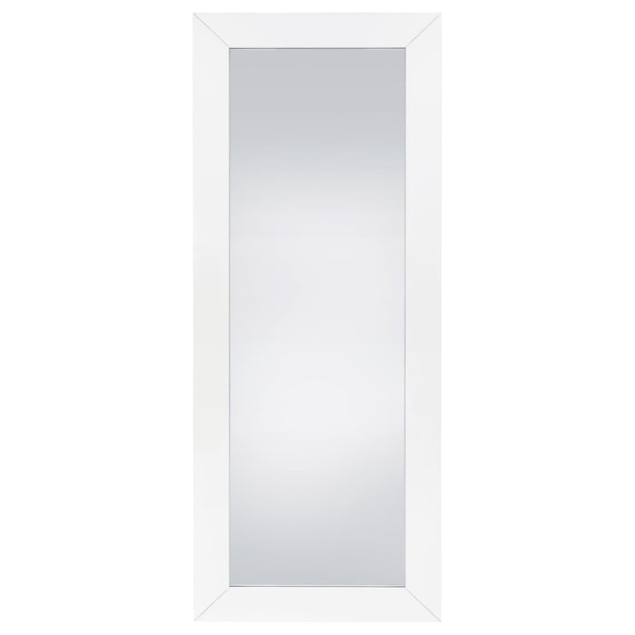 Cadence Tempered Glass  Length Mirror Grey Washed Oak