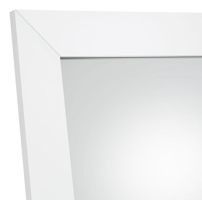 Cadence Tempered Glass  Length Mirror Grey Washed Oak