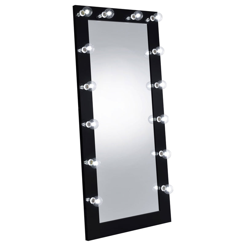 Zayan 32 x 71 Inch Floor Mirror LED ing Gloss