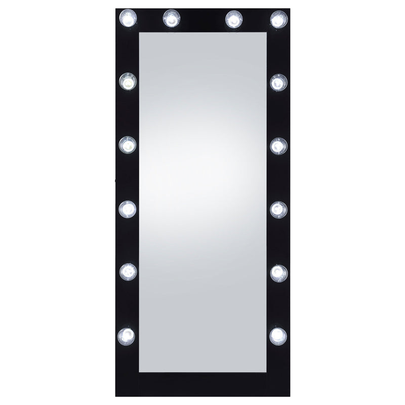Zayan 32 x 71 Inch Floor Mirror LED ing Gloss