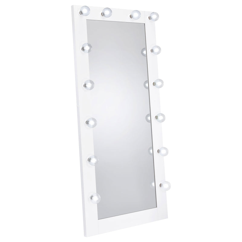 Zayan 32 x 71 Inch Floor Mirror LED ing Gloss