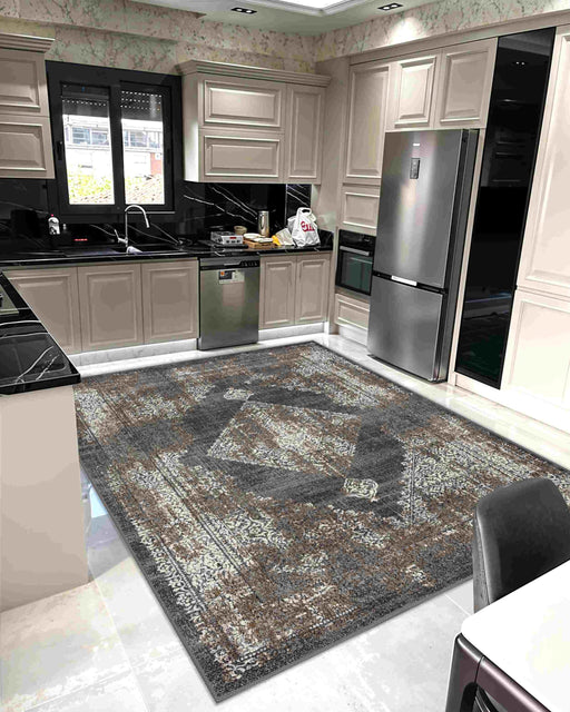 ELEGANCE RUG DESIGN 9902 Grey 5x8 (5'2x7'5")"