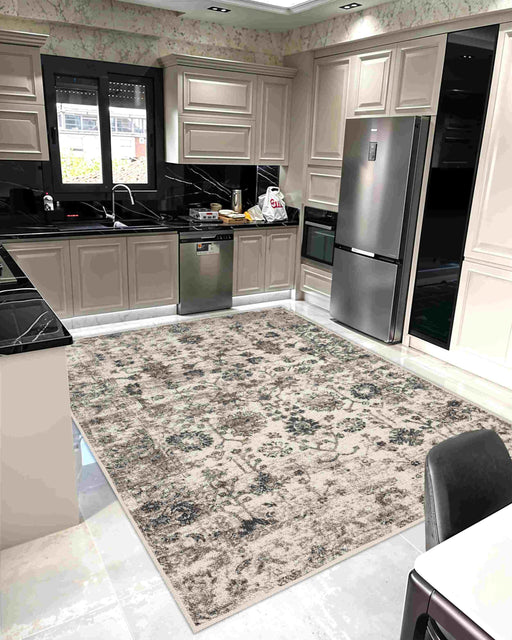 ELEGANCE RUG DESIGN 9903 Beige 2x8 Runner (2'6x7'9")"