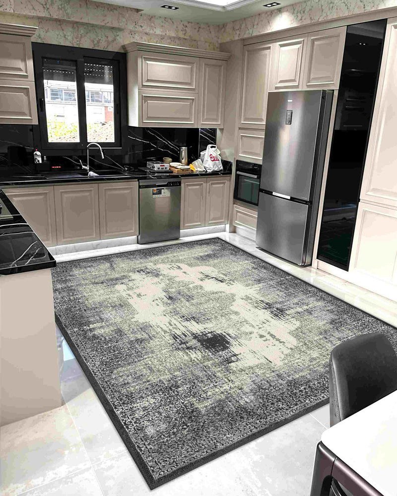 ELEGANCE RUG DESIGN 9904 Grey 2x8 Runner (2'6x7'9")"