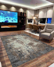 ELEGANCE RUG DESIGN 9905 Grey 2x12 Runner (2'6x11'5")"