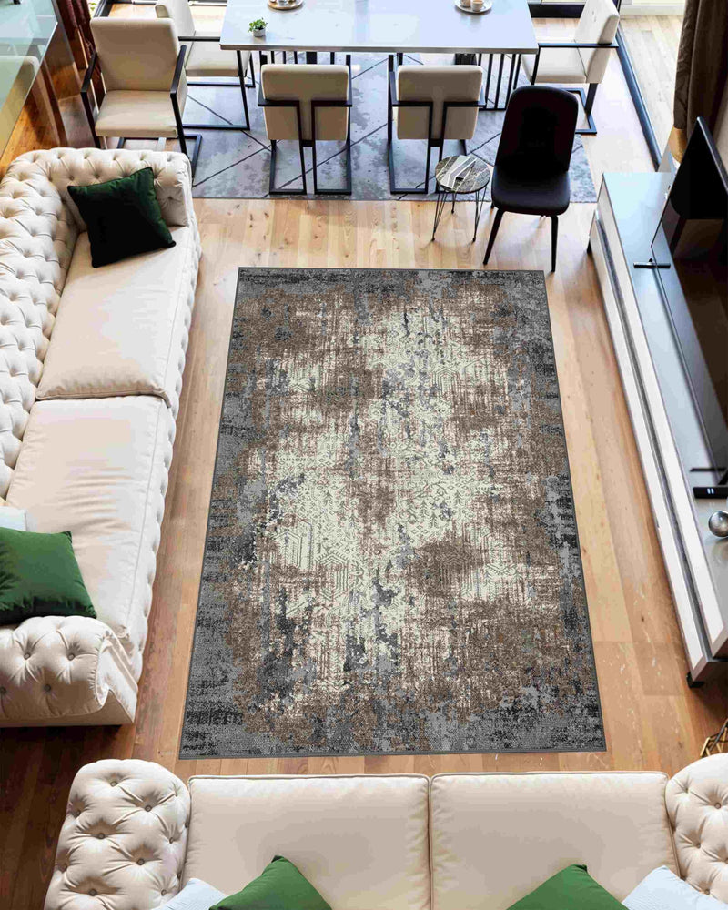 ELEGANCE RUG DESIGN 9905 Grey 5x8 (5'2x7'5")"