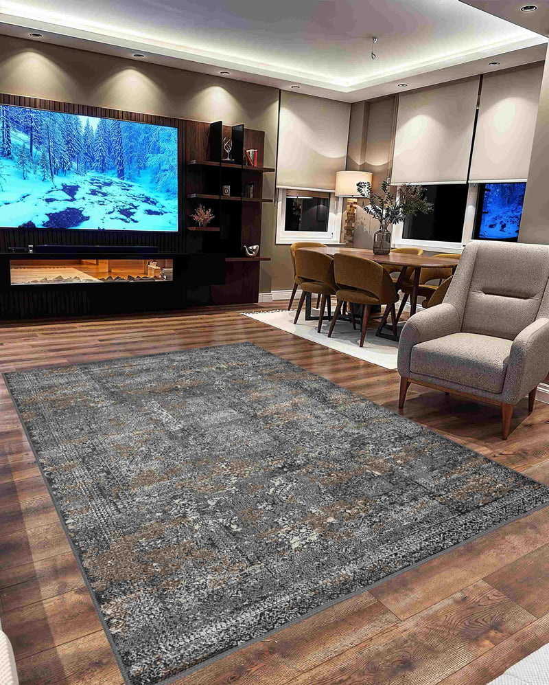 ELEGANCE RUG DESIGN 9906 Grey 8x11 (7'8x10'8")"