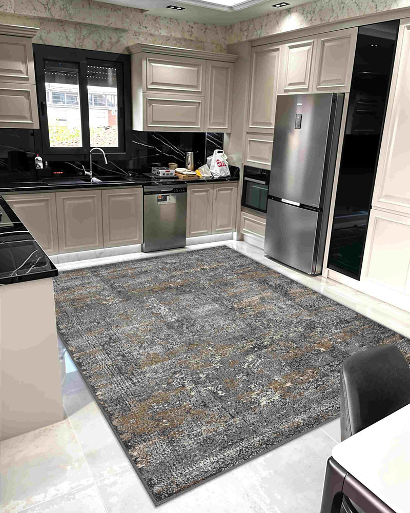 ELEGANCE RUG DESIGN 9906 Grey 10x13 (9'2x12'5")"