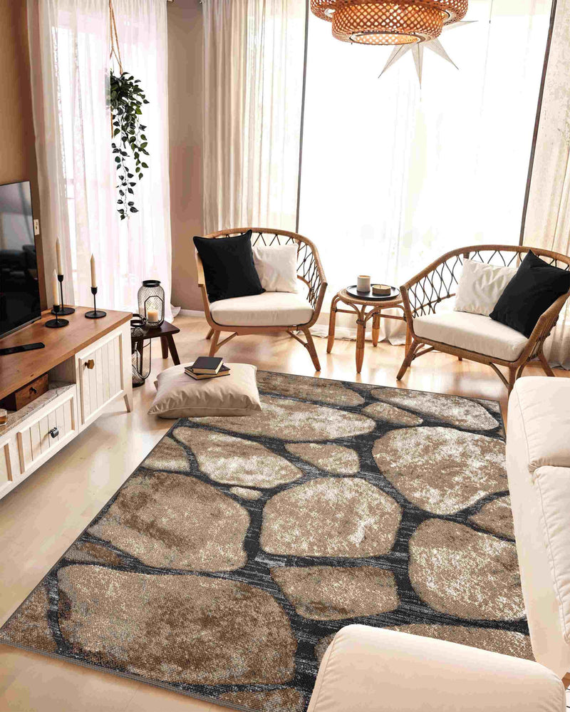 ELEGANCE RUG DESIGN 9909 Grey 10x13 (9'2x12'5")"
