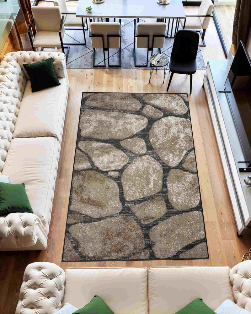 DISEÑO DE ALFOMBRA ELEGANCE 9909