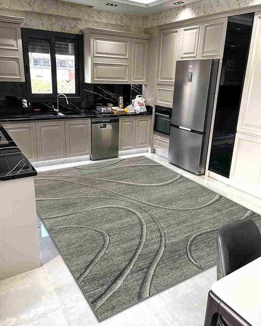 ATLAS Rug DESIGN 9952 Grey 8x11 (7'8x10'8")"