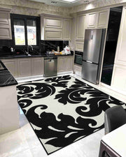 ATLAS Rug DESIGN 9954 Black 8x11 (7'8x10'8")"