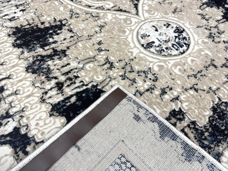 JERICHO Rug DESIGN 9955 Beige 7x10 (6'6x9'2")"
