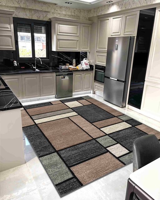ATLAS Rug DESIGN 9955 Sand 5x8 (5'2x7'5")"