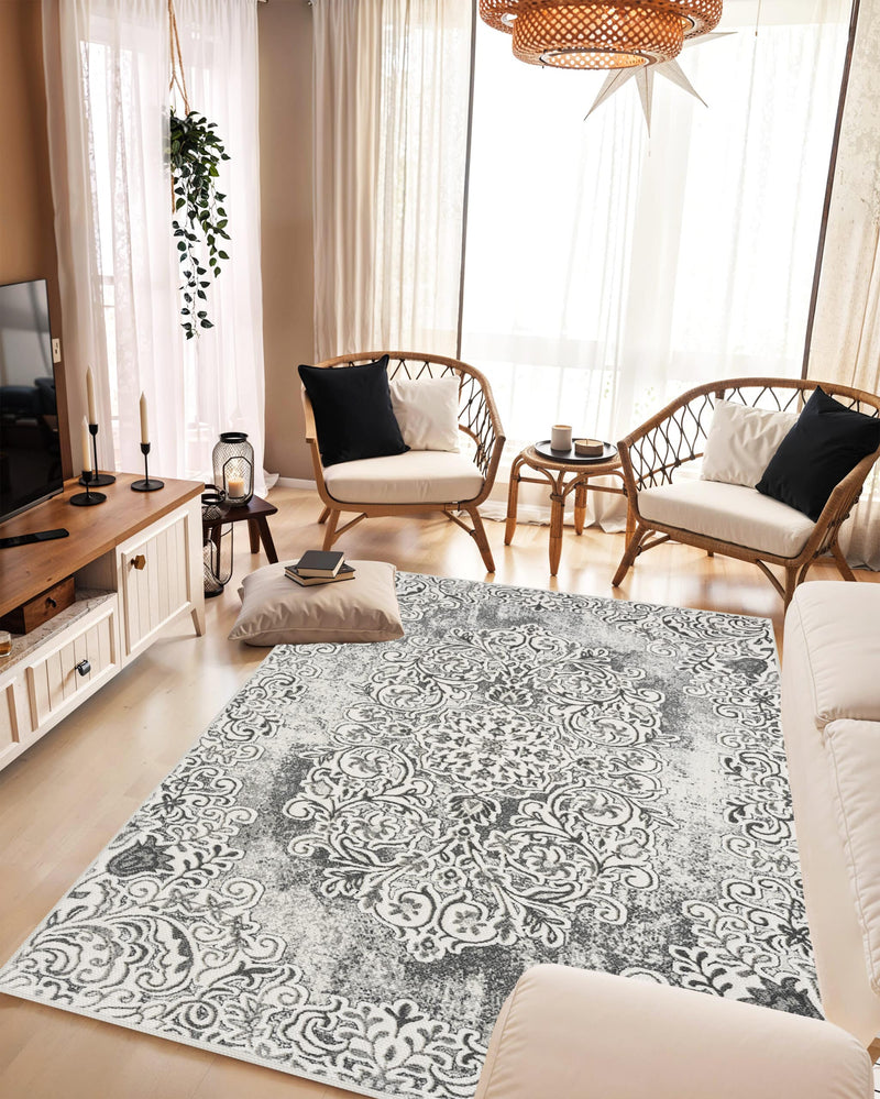 JERICHO Rug DESIGN 9956 Beige 2x8 Runner (2'6x7'9")"