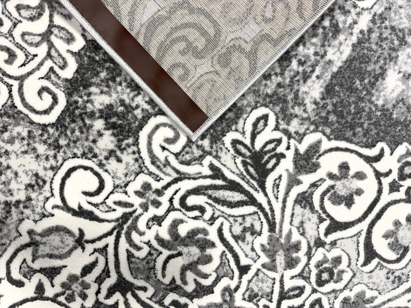 JERICHO Rug DESIGN 9956 Grey 10x13 (9'2x12'5")"