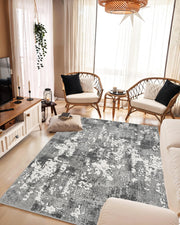 JERICHO Rug DESIGN 9957 Grey 7x10 (6'6x9'2")"
