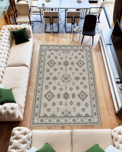 TRABZON RUG DESIGN 99905 Beige 2x8 Runner (2'6x7'9")"
