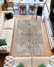 TRABZON RUG DESIGN 99906 Beige 2x8 Runner (2'6x7'9")"