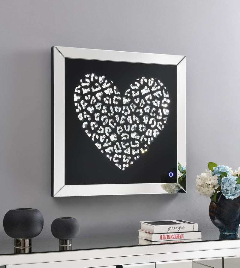 Arte de pared LED (Corazón)