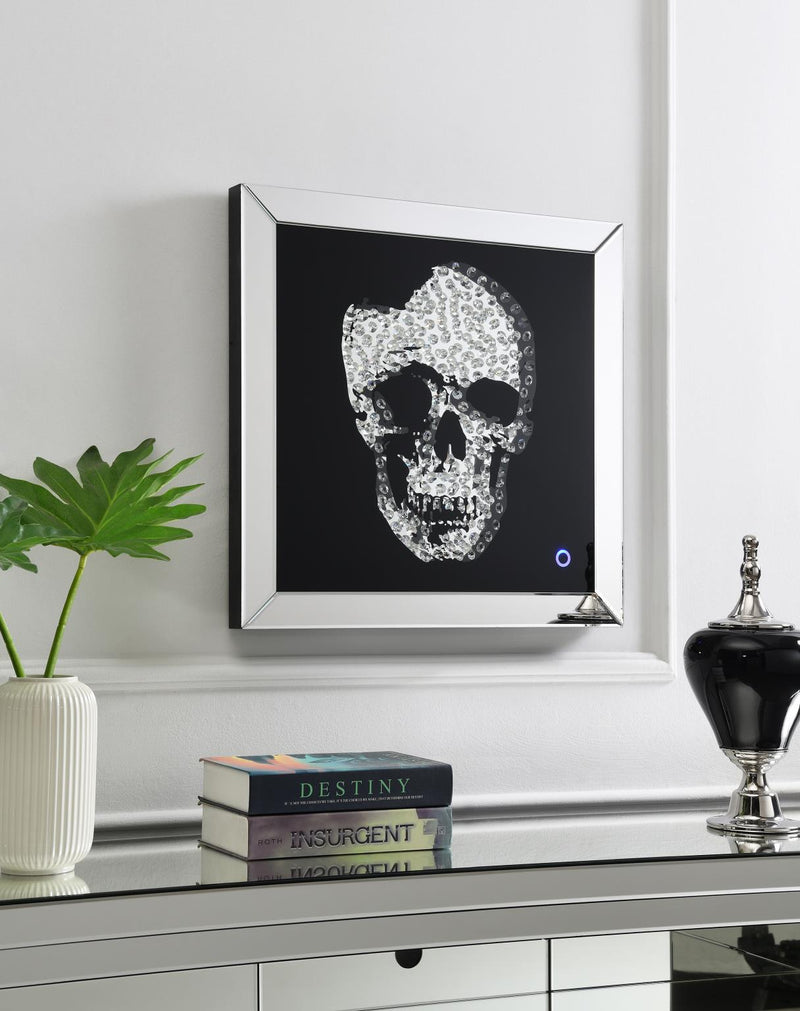 Cuadro de pared LED (Calavera)..