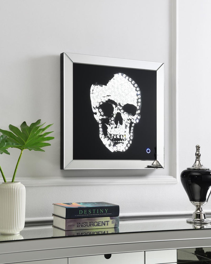 Cuadro de pared LED (Calavera)..