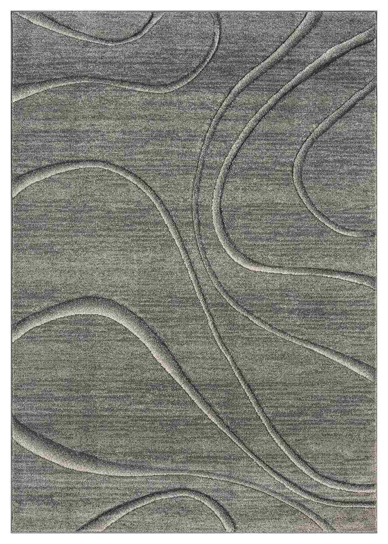 ATLAS Rug DESIGN 9952 Grey 5x8 (5'2x7'5")"