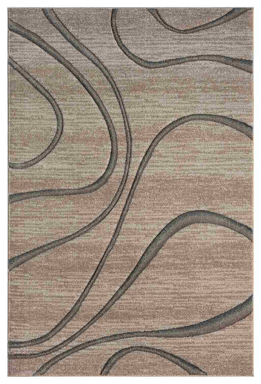 ATLAS Rug DESIGN 9953 Beige 5x8 (5'2x7'5")"