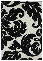 ATLAS Rug DESIGN 9954 Black 5x8 (5'2x7'5")"