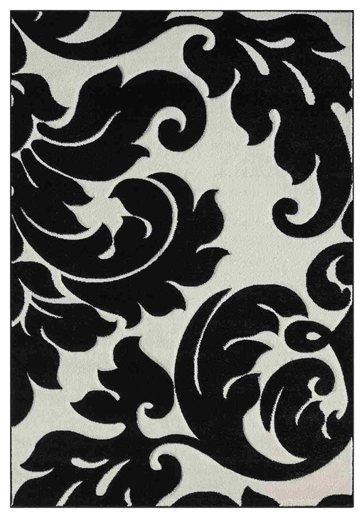 ATLAS Rug DESIGN 9954 Black 5x8 (5'2x7'5")"