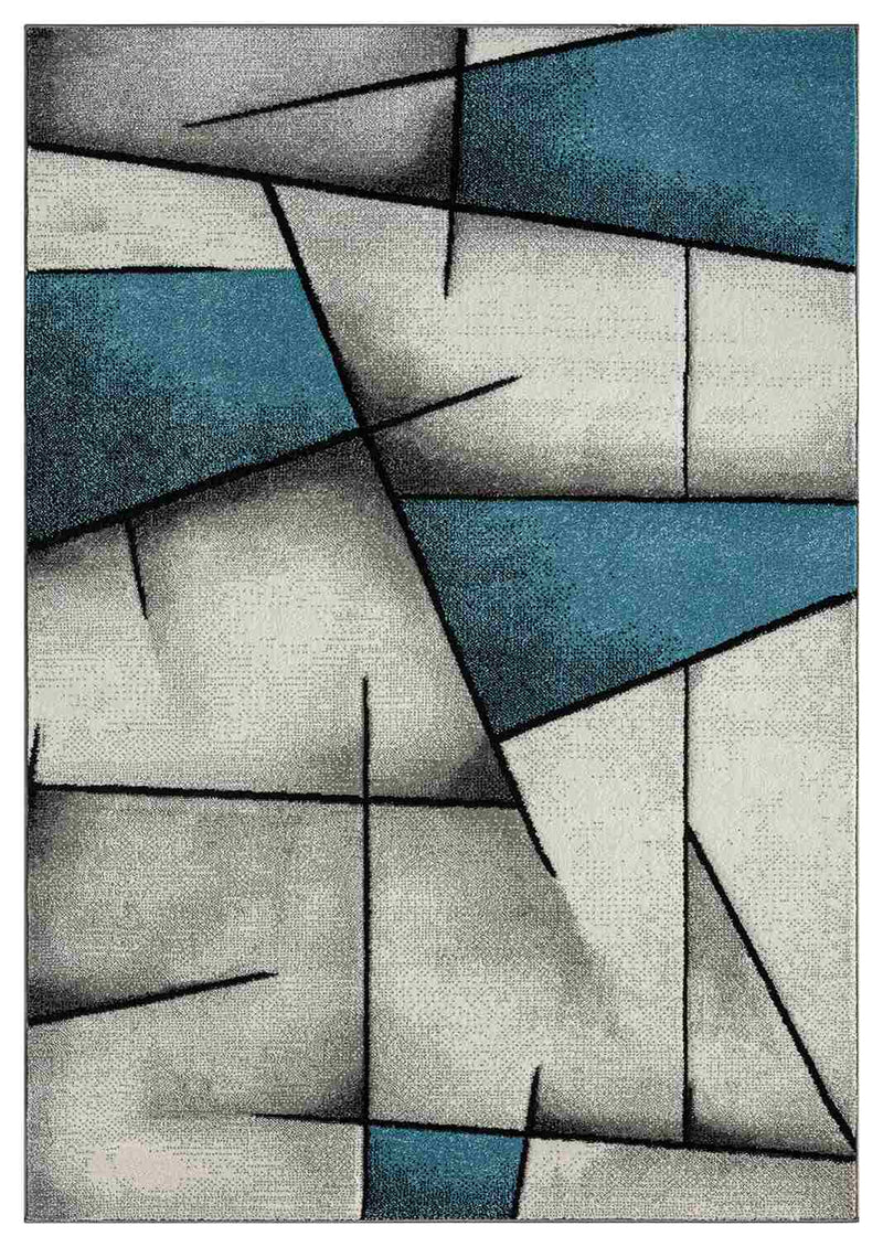 ATLAS Rug DESIGN 9959 Blue 8x11 (7'8x10'8")"