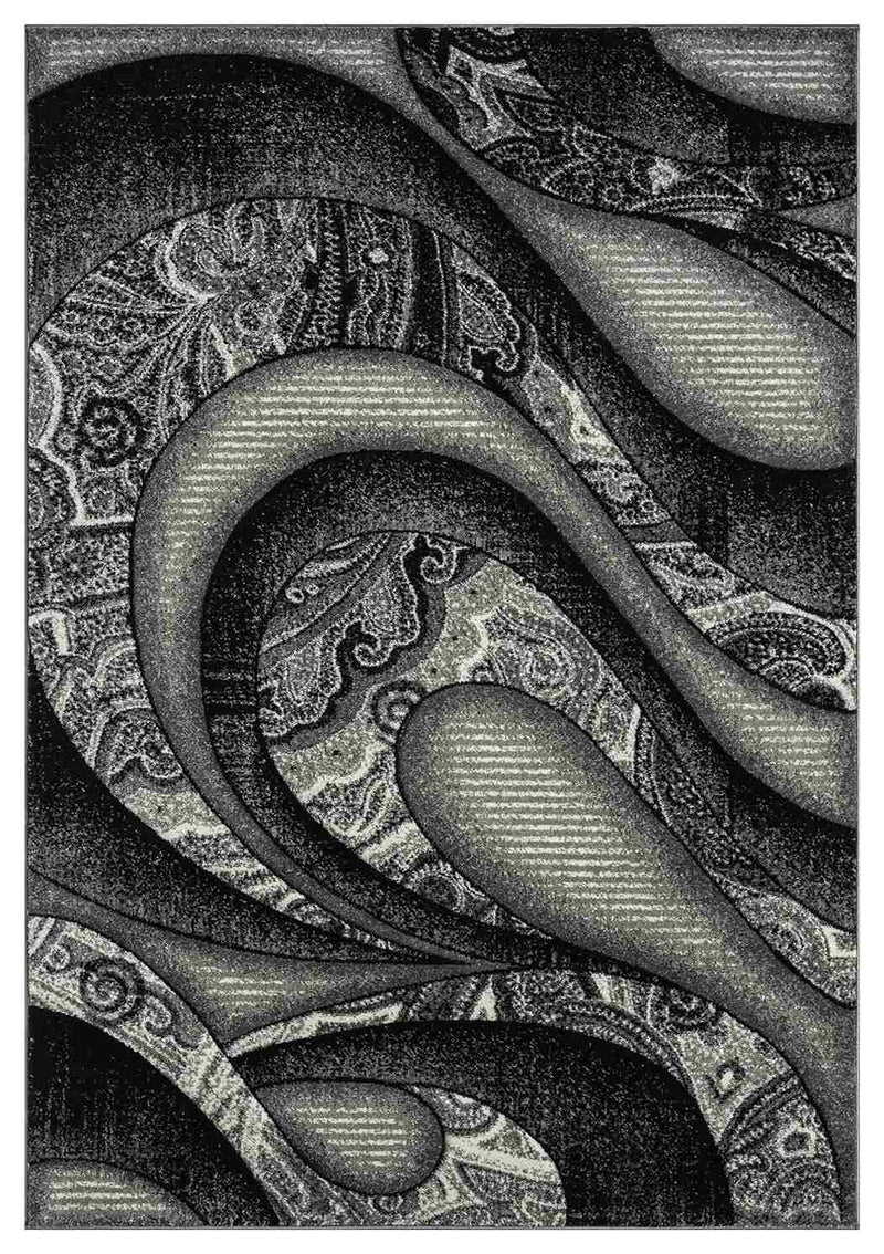 ATLAS Rug DESIGN 9961 Grey 8x11 (7'8x10'8")"