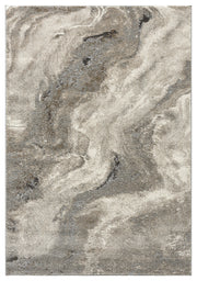 AURORA Rug DESIGN 90019 Grey 8x11 (7'8x10'8")"