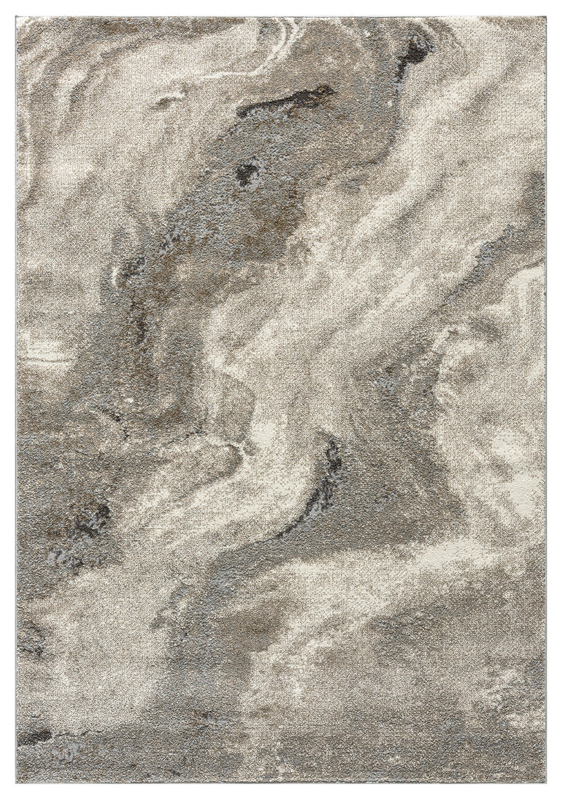 AURORA Rug DESIGN 90019 Grey 8x11 (7'8x10'8")"