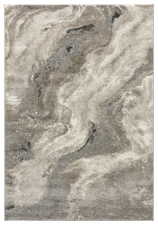 AURORA Rug DESIGN 90019 Grey 8x11 (7'8x10'8")"